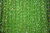 Facetterade glaspärlor - 8 mm, grön