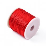 Smyckestråd nylon 1,5 mm röd