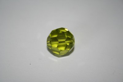 Kristallpärla, 16 mm-Limegrön