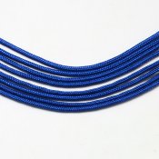 Paracord - 2 mm, kornblå