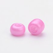 Seed Beads - 4 mm, rosa