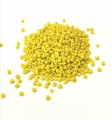 Seed Beads - 2 mm, gul