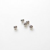 Rostfritt stål - pärlor med tyngd, 5 mm