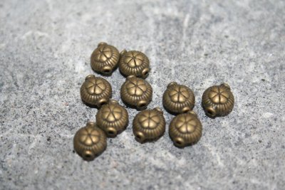 Mellandelar Vintage coins i brons
