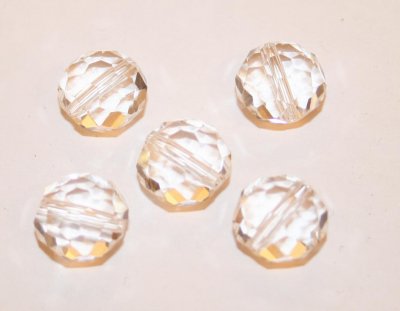 Kristallcoin, 12mm-Klar