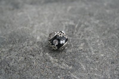 Indonesisk pärla - 15 mm, svart
