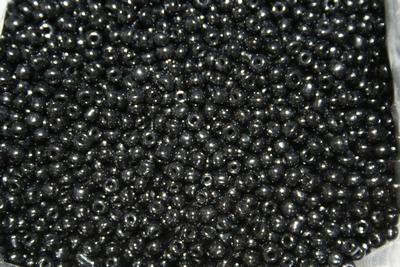 Seed Beads - 4 mm, svart