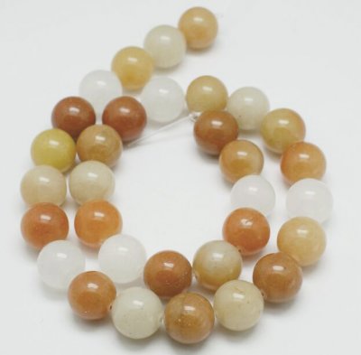 Ädelstenspärlor jade 8 mm