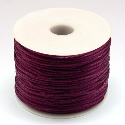 Smyckestråd 2 mm plommon