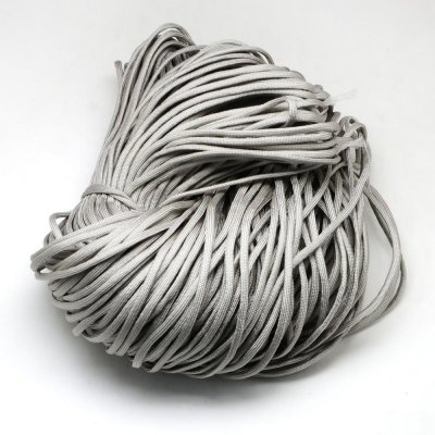 Paracord 4 mm ljusgrå