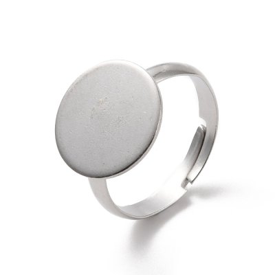 Rostfritt stål - reglerbar fingerring