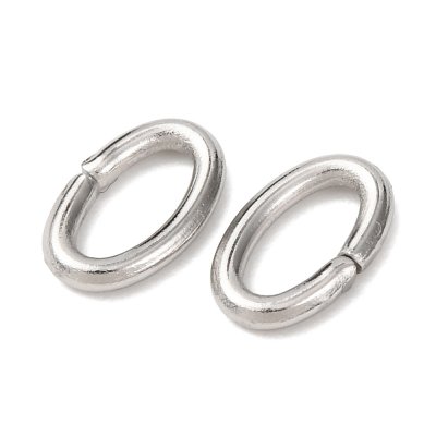 Ovala bindringar i rostfritt stål, 8x5 mm